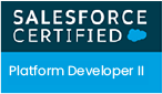 Salesforce Certified Platform Dev II certificate award Ascendix Tech