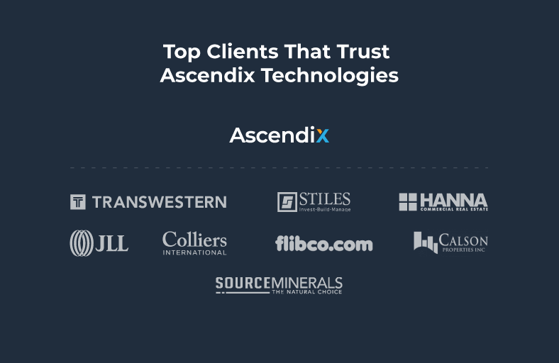 Top Clients That Trust Ascendix Technologies