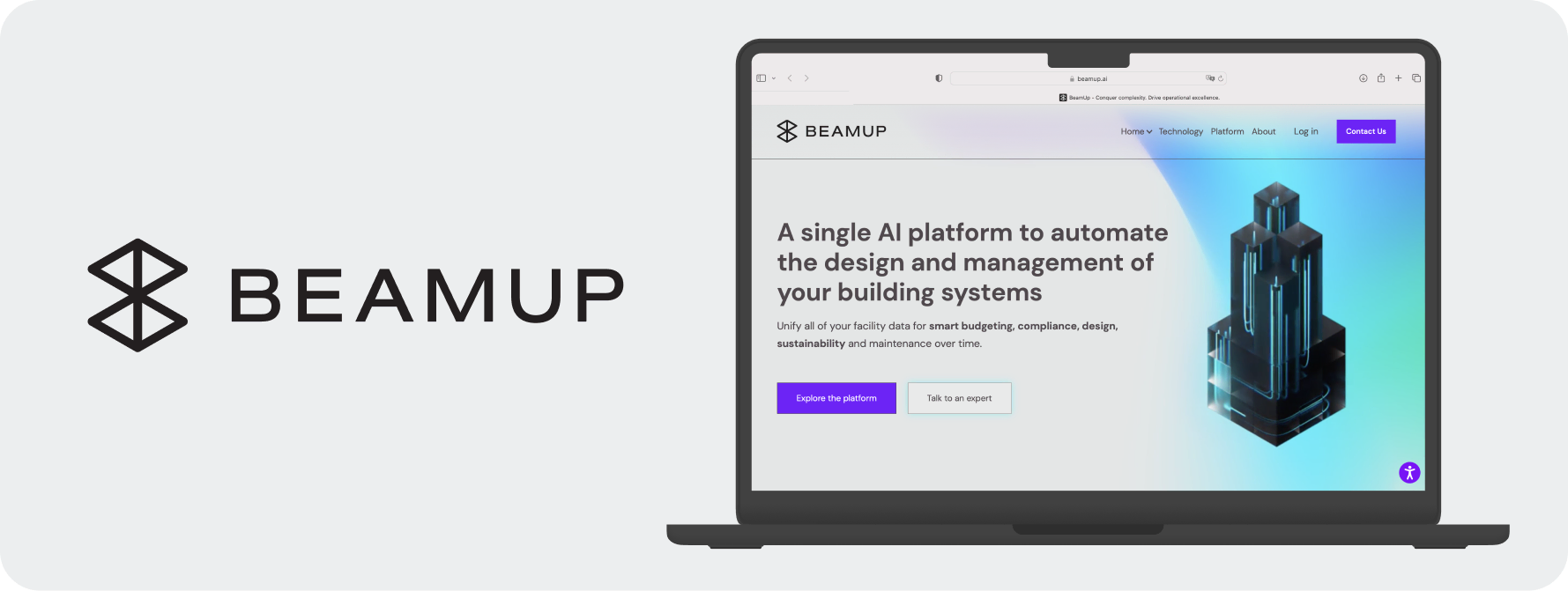 beamUp commercial real estate proptech
