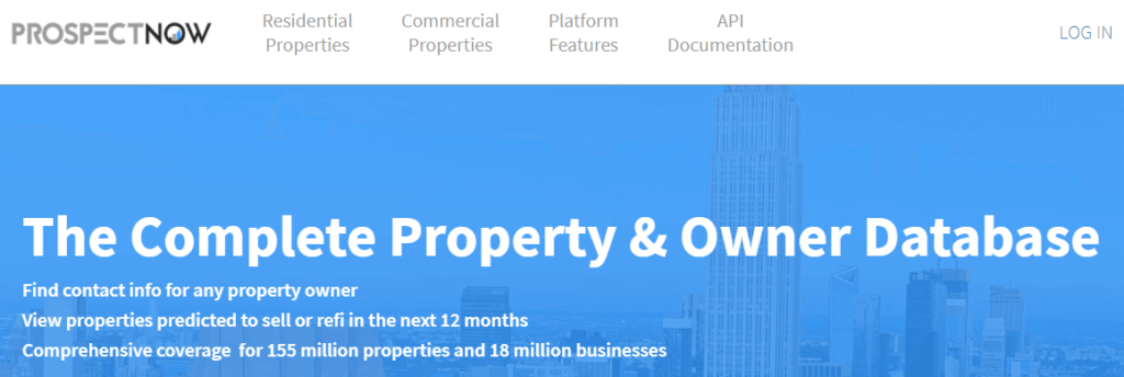 ProspectNow-commercial real estate CRM software company