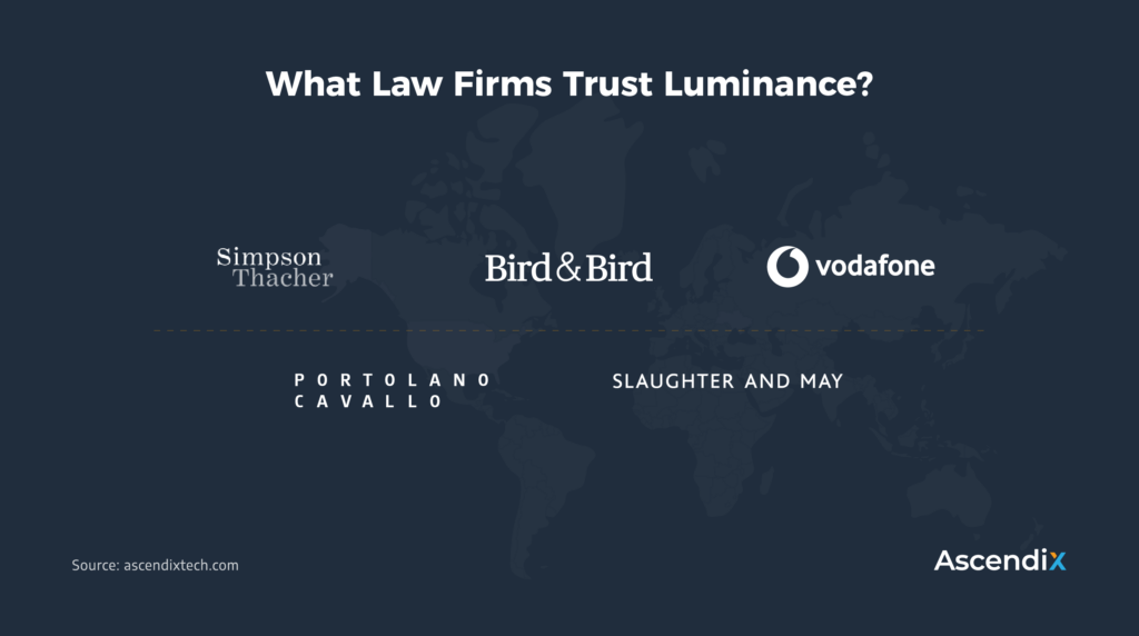 What Law Firms Trust Luminance