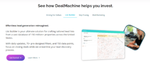 DealMachine interface