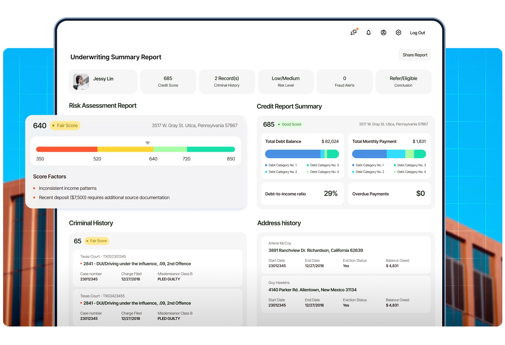 Custom Mortgage Underwriting Software