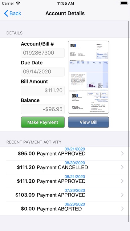 user account feature in mortgage application development guide